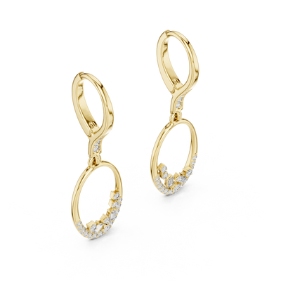 Aurevane 31.45 mm Diamond Earrings