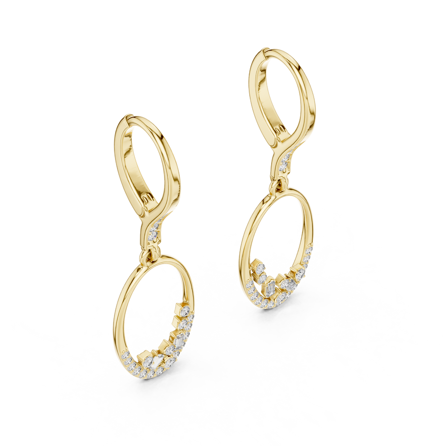 Aurevane 31.45 mm Diamond Earrings