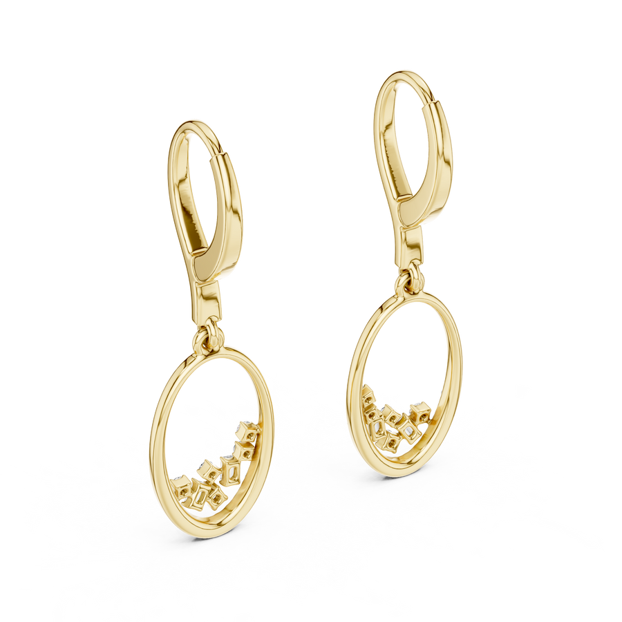 Aurevane 31.45 mm Diamond Earrings