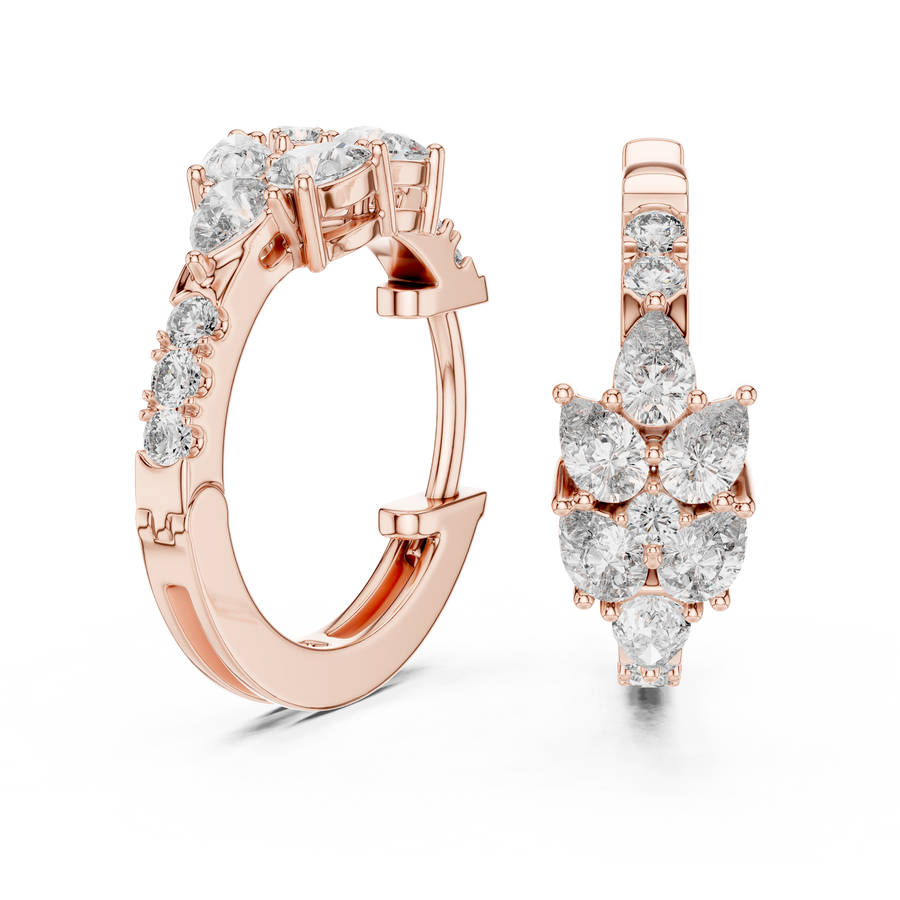 Avenora 15.24 mm Diamond Earrings