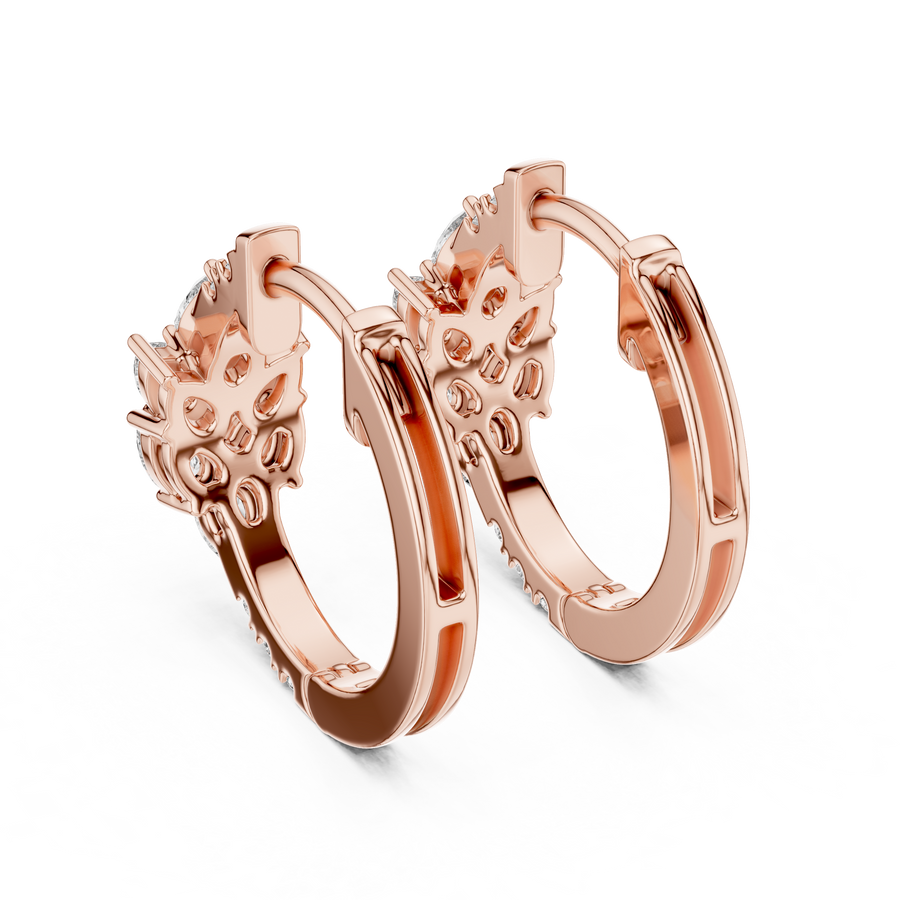 Avenora 15.24 mm Diamond Earrings