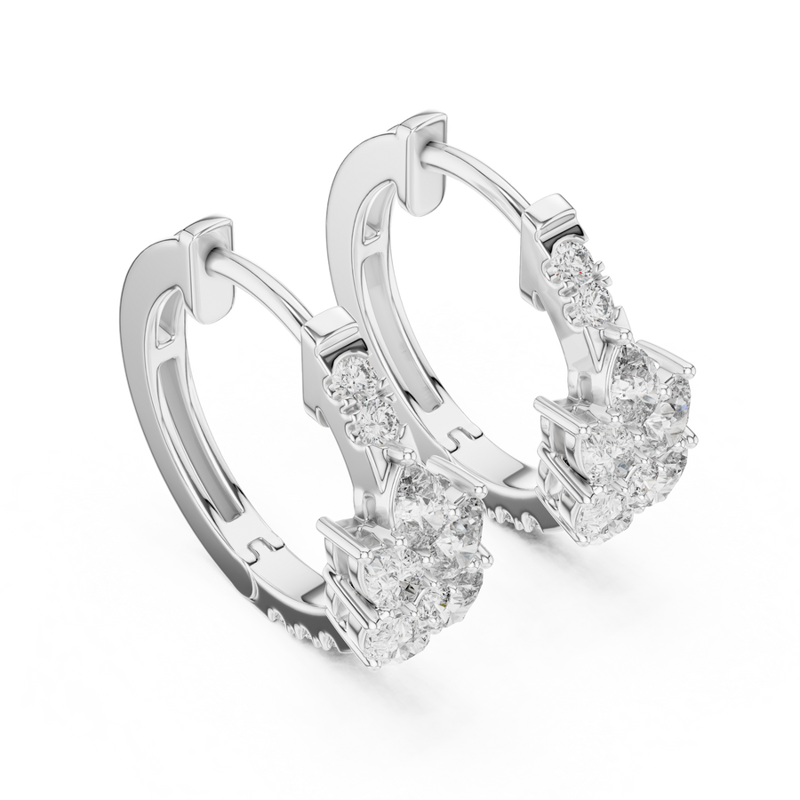 Avenora 15.24 mm Diamond Earrings