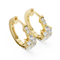 Avenora 15.24 mm Diamond Earrings