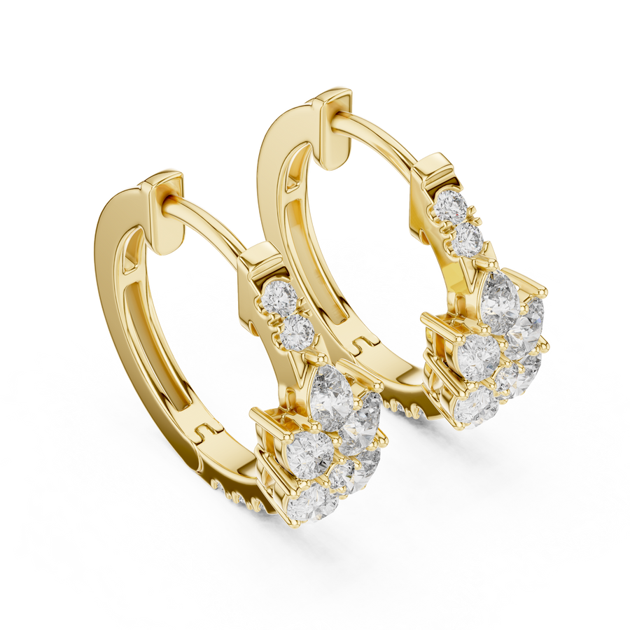 Avenora 15.24 mm Diamond Earrings