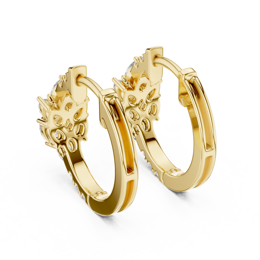 Avenora 15.24 mm Diamond Earrings