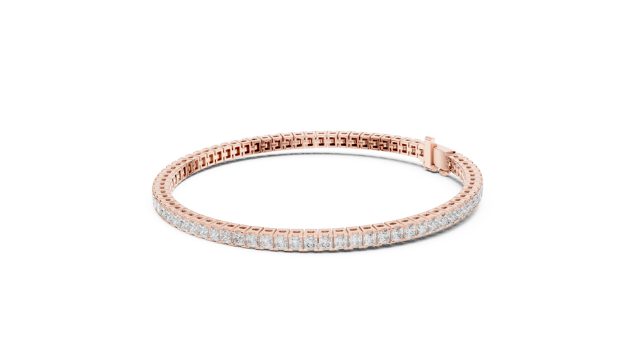 Elarienne 2.10 mm Princess Diamond Bracelet