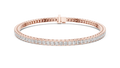 Elarienne 2.10 mm Princess Diamond Bracelet