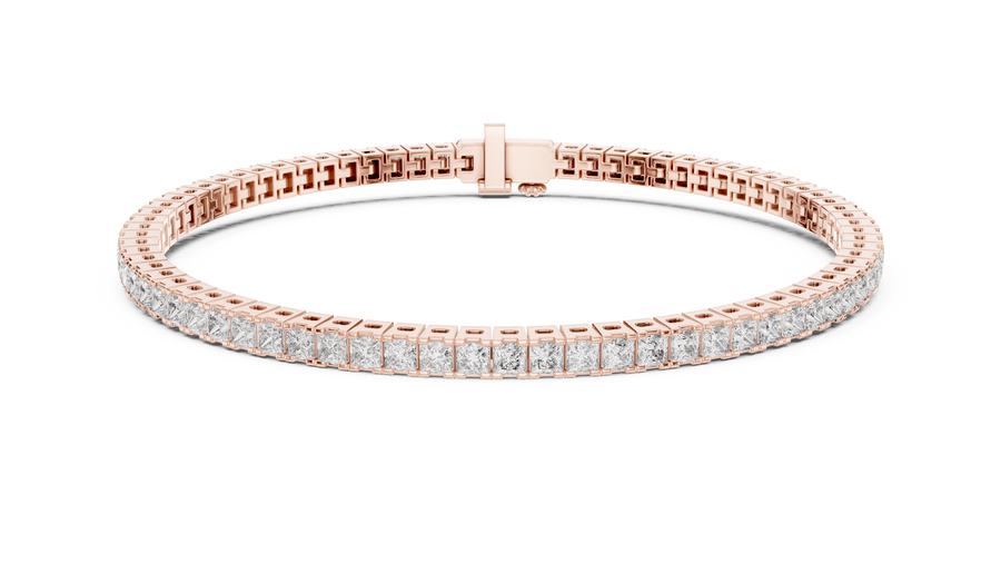Elarienne 2.10 mm Princess Diamond Bracelet