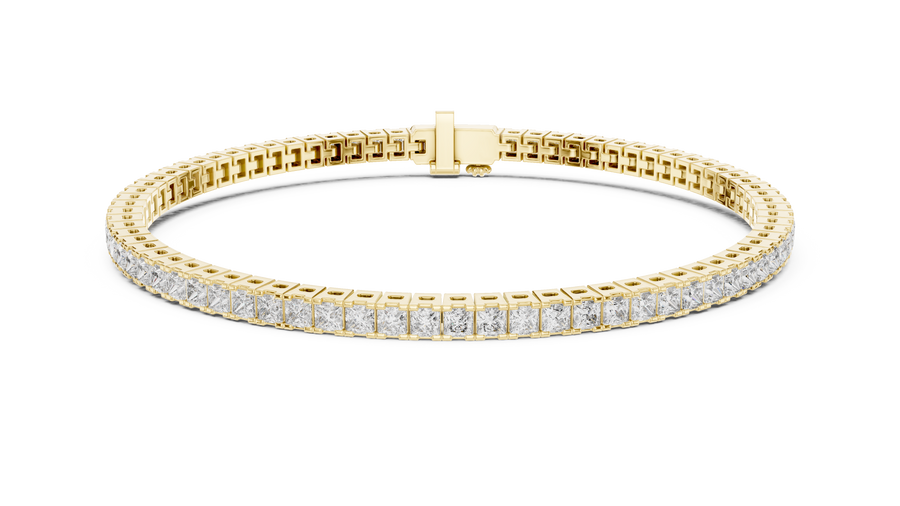 Elarienne 2.10 mm Princess Diamond Bracelet