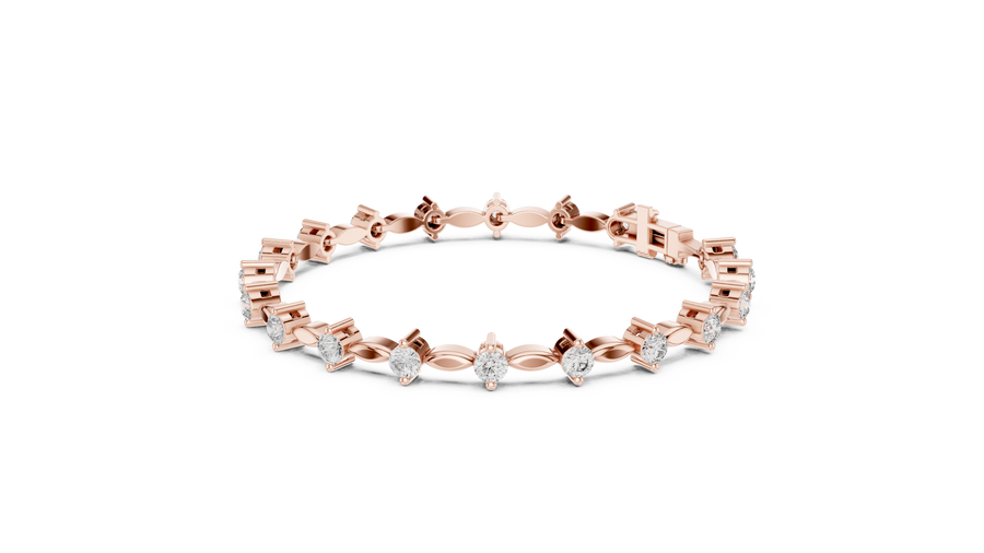 Norevielle 3 mm Diamond Bracelet