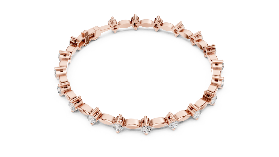 Norevielle 3 mm Diamond Bracelet