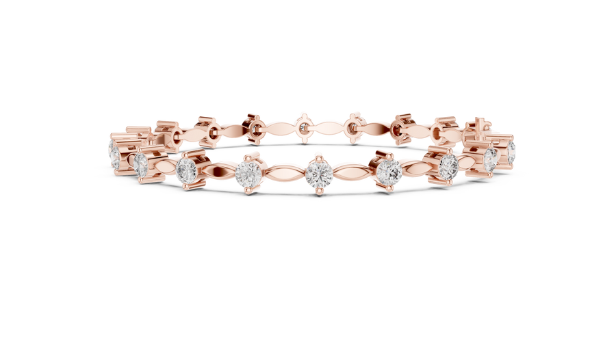 Norevielle 3 mm Diamond Bracelet