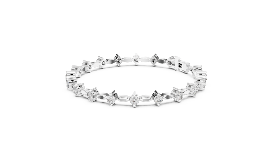 Norevielle 3 mm Diamond Bracelet