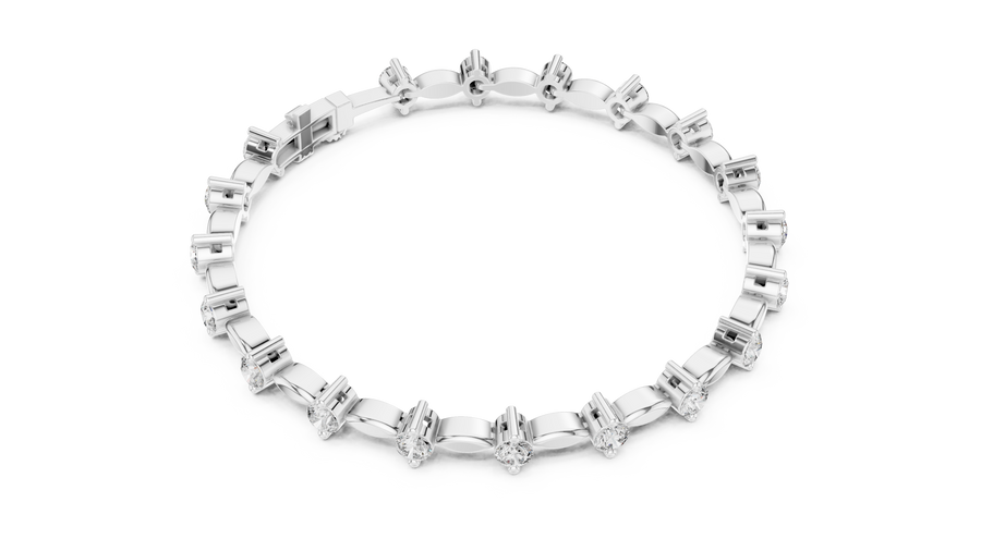 Norevielle 3 mm Diamond Bracelet