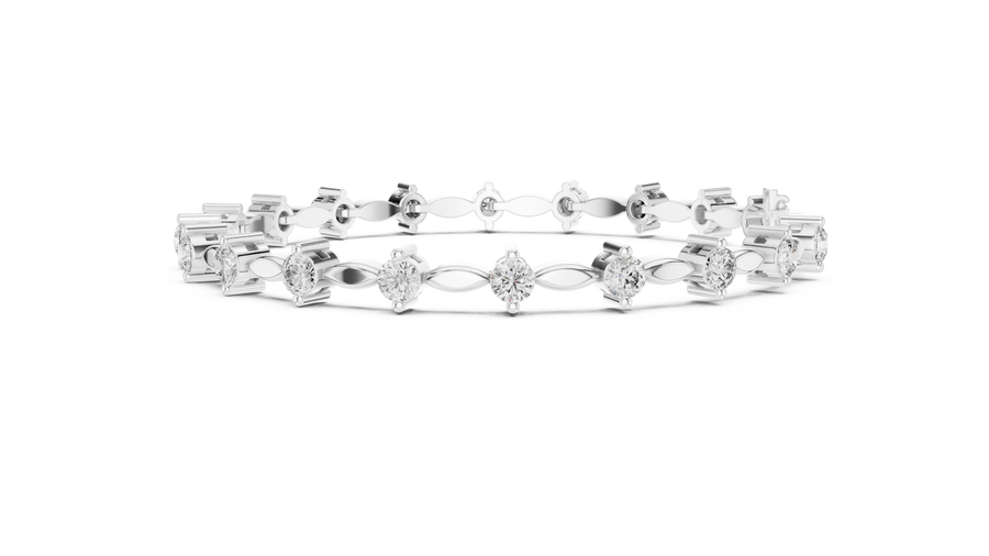 Norevielle 3 mm Diamond Bracelet