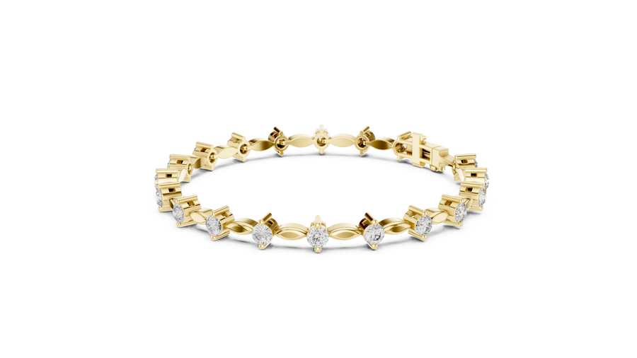 Norevielle 3 mm Diamond Bracelet