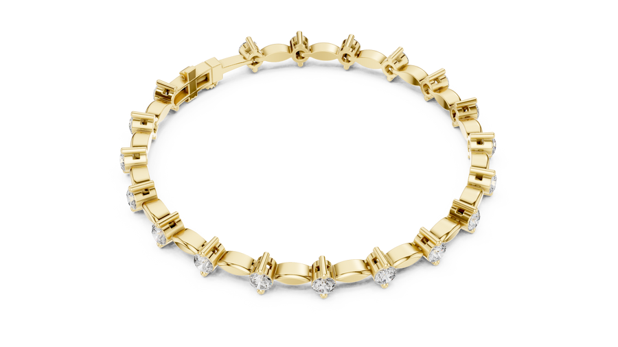 Norevielle 3 mm Diamond Bracelet