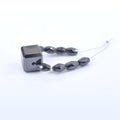 AAA Stunning Black Diamond Carbonado Loose Drilled Beads , For making jewelry , 9Pcs Beads - ZeeDiamonds