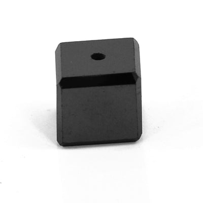 5Ct Cube Shape Black Diamond Bead 100% Certified Elegant Shine & Stunning - ZeeDiamonds