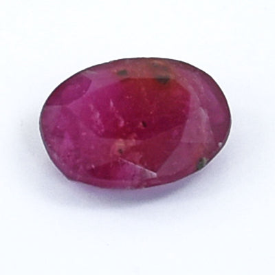 Rare Certified 1.14 Cts, Natural Star Ruby Gemstone – Oval Cabachon| Astrological & Healing Benefits !