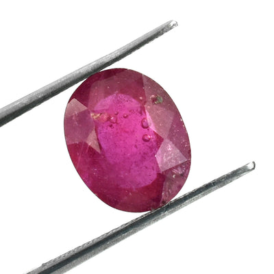 Natural Ruby Gemstone – 5.38 Cts of Pure Elegance, Certified, Boosts Vitality and Energy