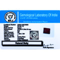 Rare Natural Ruby Gemstone – 26.70 Cts of Pure Elegance, Certified, Boosts Vitality and Energy, Square Cut!