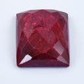 Rare Natural Ruby Gemstone – 26.70 Cts of Pure Elegance, Certified, Boosts Vitality and Energy, Square Cut!