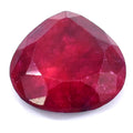 Natural Ruby Gemstone – 24.70 Cts of Pure Elegance, Certified, Boosts Vitality and Energy, Pear Cut