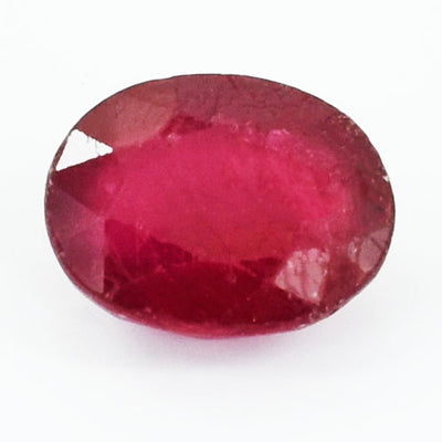 Natural Ruby Gemstone – 7.46 Cts of Pure Elegance, Certified Oval Ruby Gemstone for Jewelry !