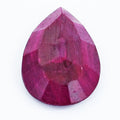 RARE 11.82 Ct Pear Cut Ruby Gemstone,Ruled by the Sun (Surya) in astrology !