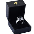 Best Collection 5 Ct Round Brilliant Cut Black Diamond Solitaire Ring in 925 Sterling Silver Great Shine - ZeeDiamonds