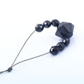 AAA Black Diamond Carbonado Loose Fancy and Round Faceted Drilled Beads , For making jewelry - ZeeDiamonds