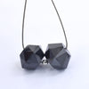Precious Quality Black Diamond Carbonado Loose Fancy Shaped Drilled Bead , For making jewelry - ZeeDiamonds
