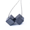 Precious Black Diamond Carbonado Cube Faceted Loose Drilled Beads , Excellent For making jewelry - ZeeDiamonds