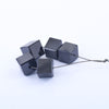 Black Diamond Loose Cube Faceted Drilled Beads , Excellent For making jewelry , 5 Pcs Beads - ZeeDiamonds