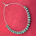 Excellent for Gift 153.70 Carat Brazilian Green Emerald Gemstone Necklace with Beads, 925 Silver - ZeeDiamonds