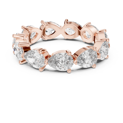 Valerisse 5.50 × 4.00 mm Pear Diamond Ring