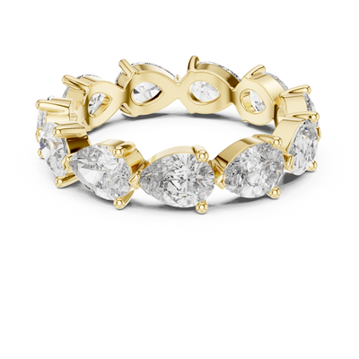 Valerisse 5.50 × 4.00 mm Pear Diamond Ring