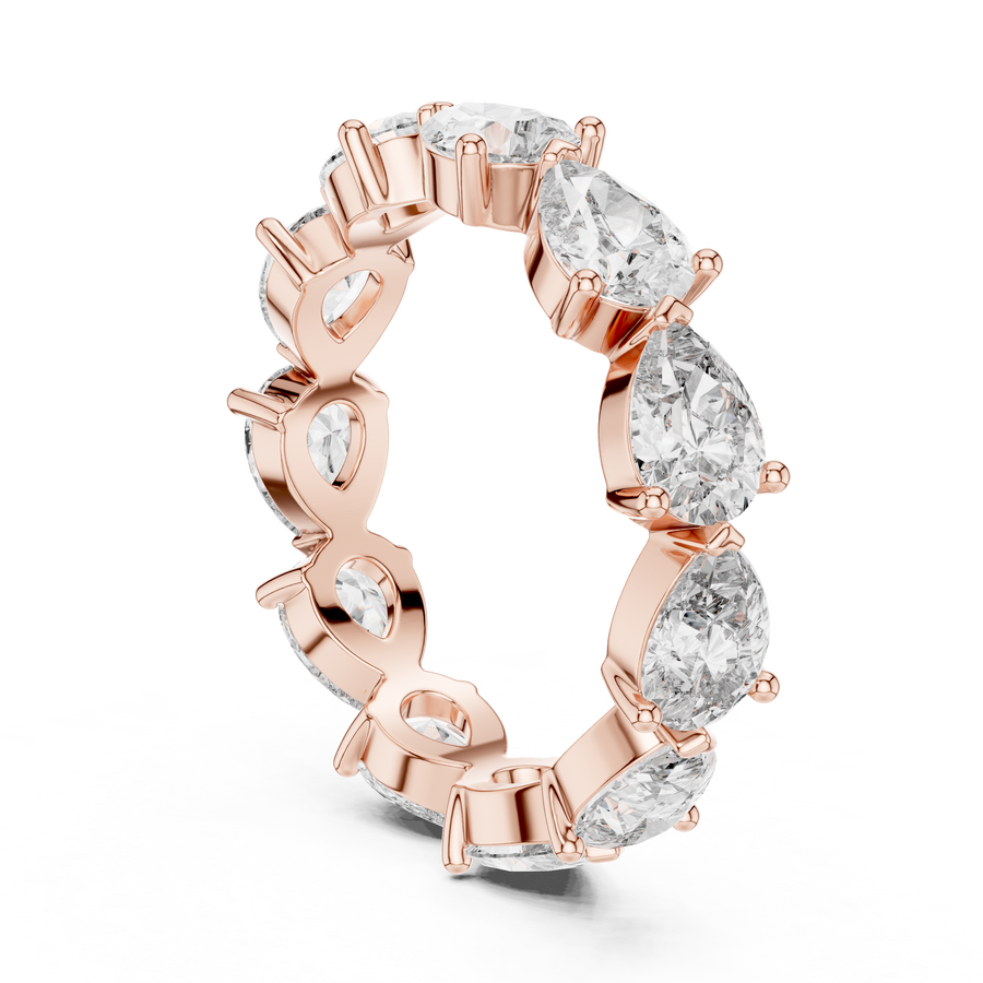 Valerisse 5.50 × 4.00 mm Pear Diamond Ring
