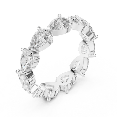 Valerisse 5.50 × 4.00 mm Pear Diamond Ring
