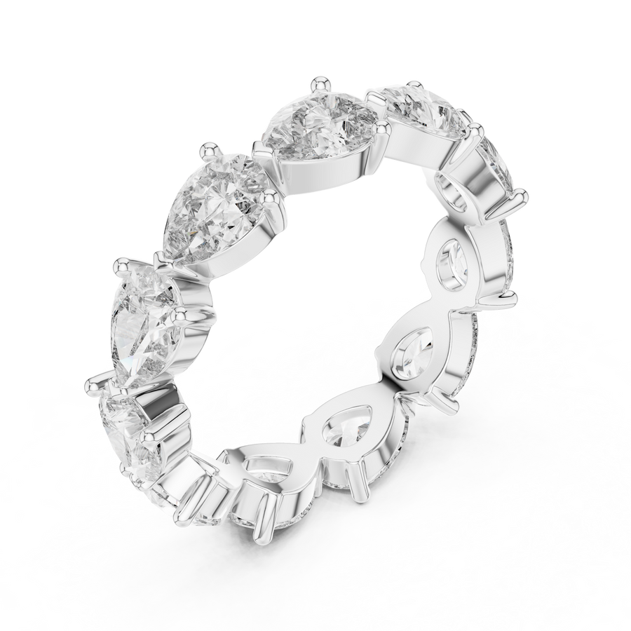 Valerisse 5.50 × 4.00 mm Pear Diamond Ring
