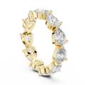 Valerisse 5.50 × 4.00 mm Pear Diamond Ring