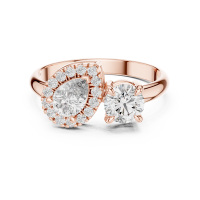 Vallorine 5.00 mm Diamond Ring