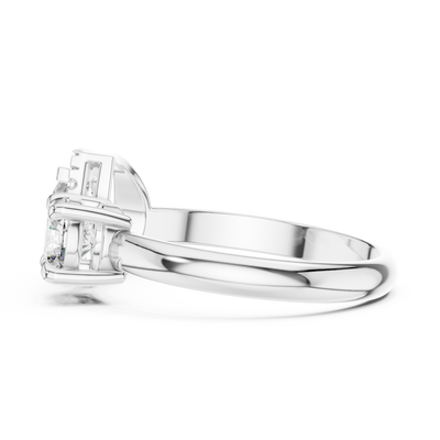 Vallorine 5.00 mm Diamond Ring