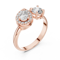Vallorine 5.00 mm Diamond Ring