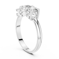 Vallorine 5.00 mm Diamond Ring