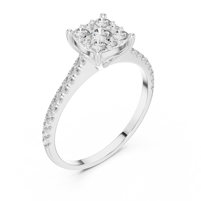Zelavienne 3.30 mm Diamond Ring