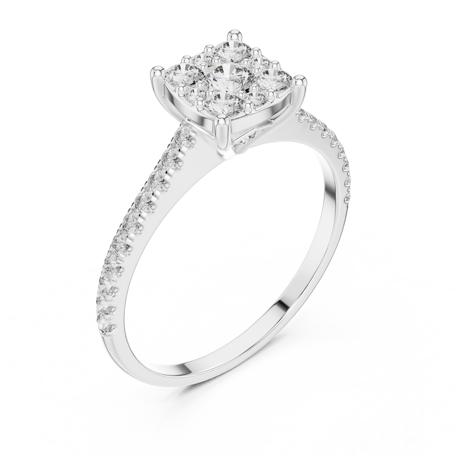Zelavienne 3.30 mm Diamond Ring