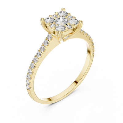 Zelavienne 3.30 mm Diamond Ring