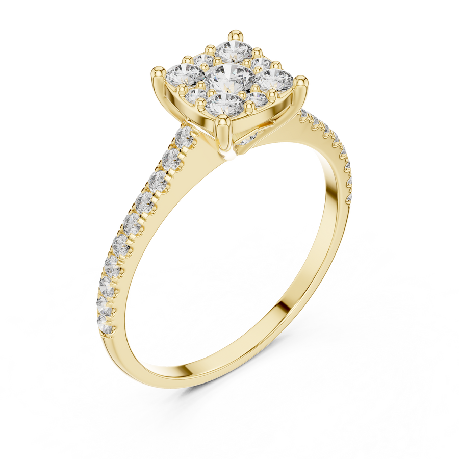 Zelavienne 3.30 mm Diamond Ring